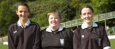 The all-female Final team 